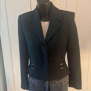 Elegant dark green Women's Blazer